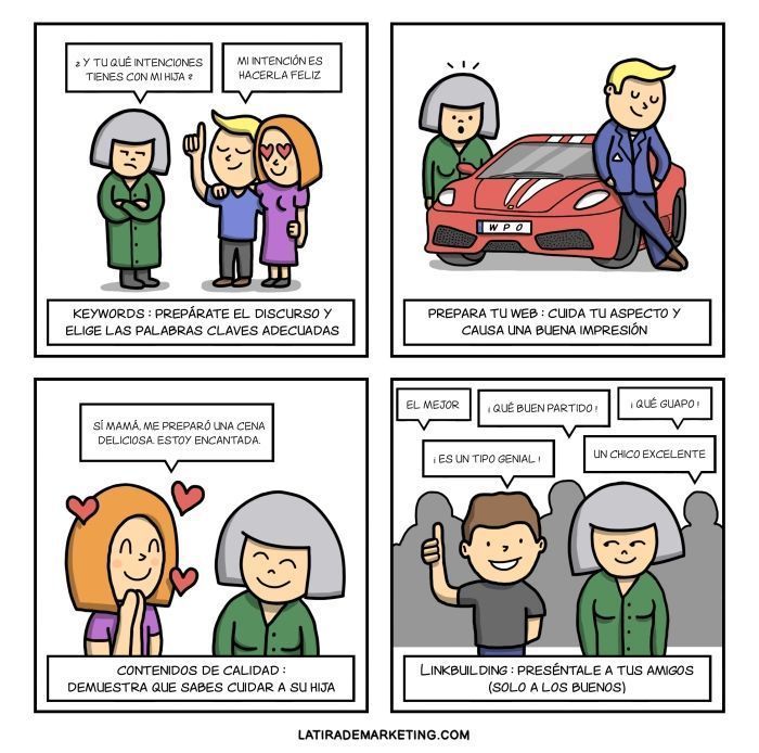 Ahora que vas en serio con ella, llega un momento crucial en vuestra relación: hay que avanzar posiciones...

4 claves del #SEO o cómo conquistar a tu suegra.

👉 mtr.cool/kjpaxnaxxt

#MarketingIlustrado