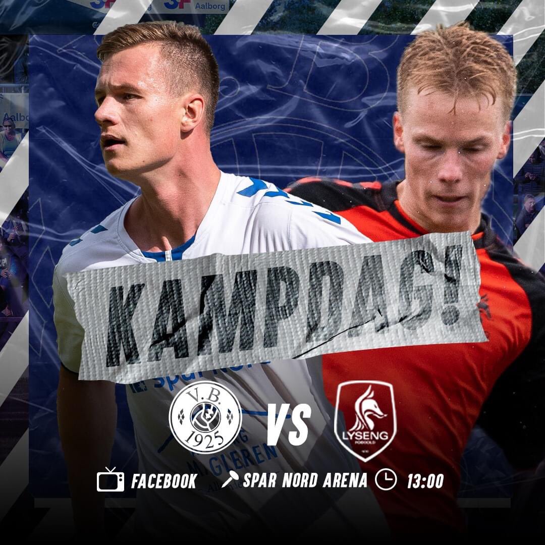 BVejgaard's tweet photo. MATCHDAY! ⚽️

Der er lagt op til et brag af en topkamp 🤝

Jagten på oprykningen er sat i gang og vi skal have en sejr over Lyseng.

Der skal 3 point på kontoen i dag!

Husk at vi livestreamer dagens topopgør fra vores facebook side. 

Kampstart kl. 13.00! 

FORZA VEJGAARD ⚪️🔵 https://t.co/jL1dl4UYol