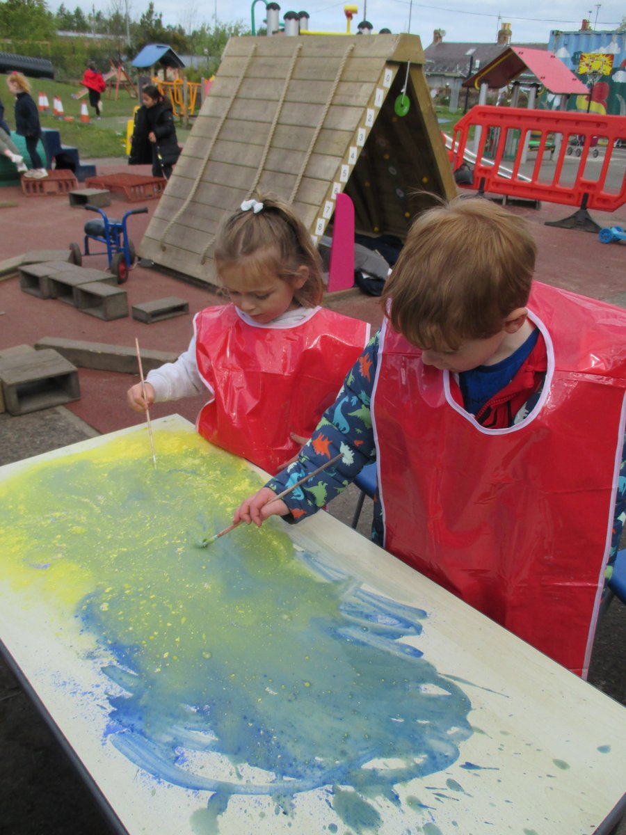 Bonnyrigg1's tweet photo. Blossom group activities in the garden this week, twirling, climbing, mark making and potion making. We are developing our knowledge and skills through play. #midearly https://t.co/SNZmcwOZId
