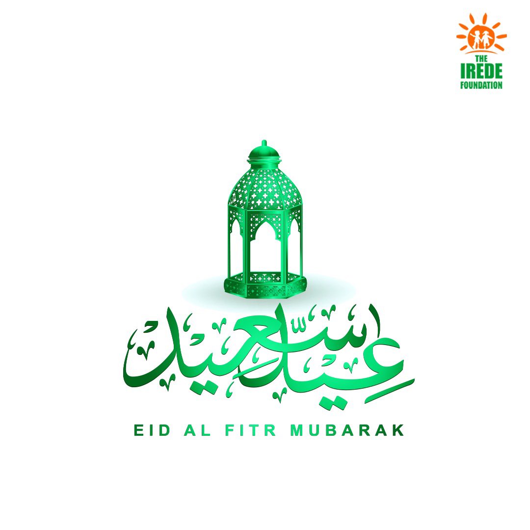 Happy #EidAlFitr 
💚💚💚

#CelebratingEid
#HappyEid
#TheIredeFoundation