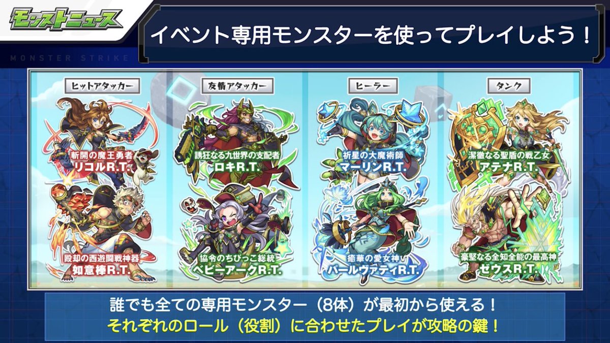 モンストニュース X リアルタイムワールド Hotワード