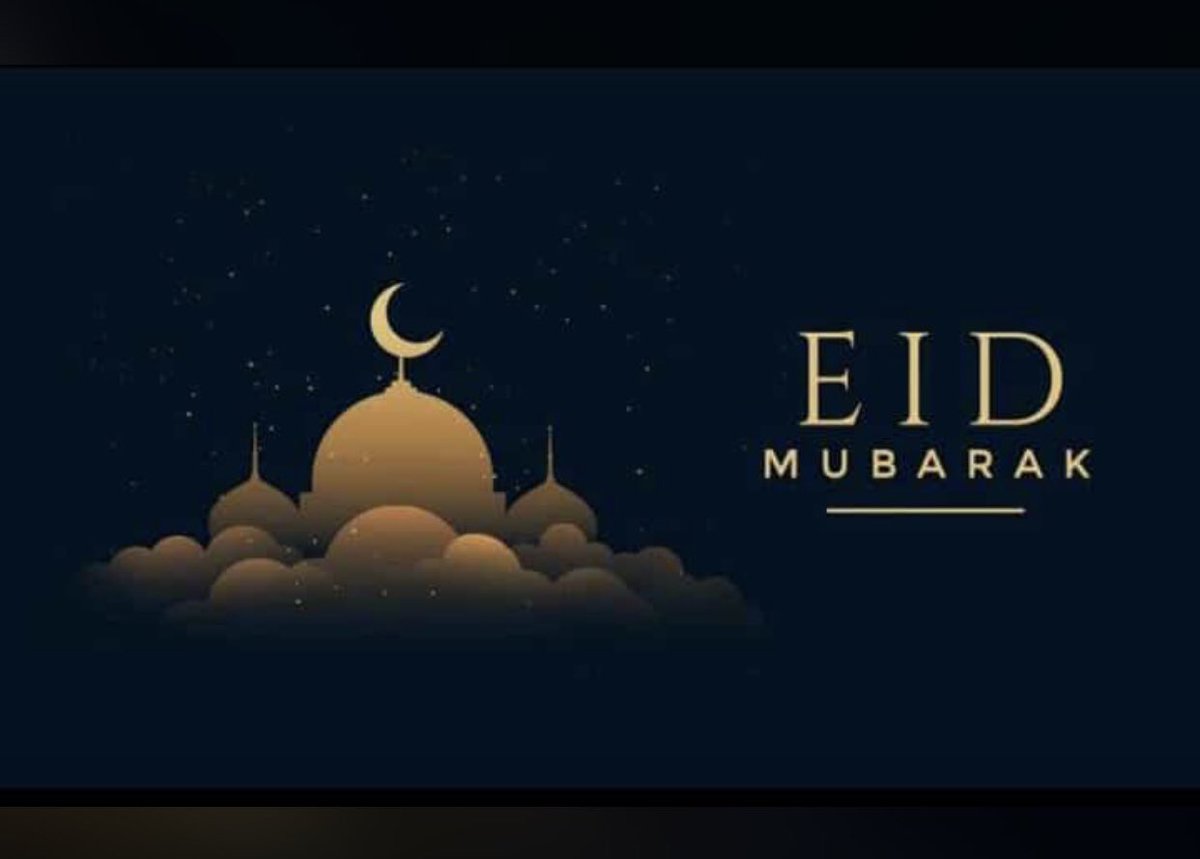 We wish all those celebrating today a joyful Eid. May all your prayers be accepted. 
#EidMubarak