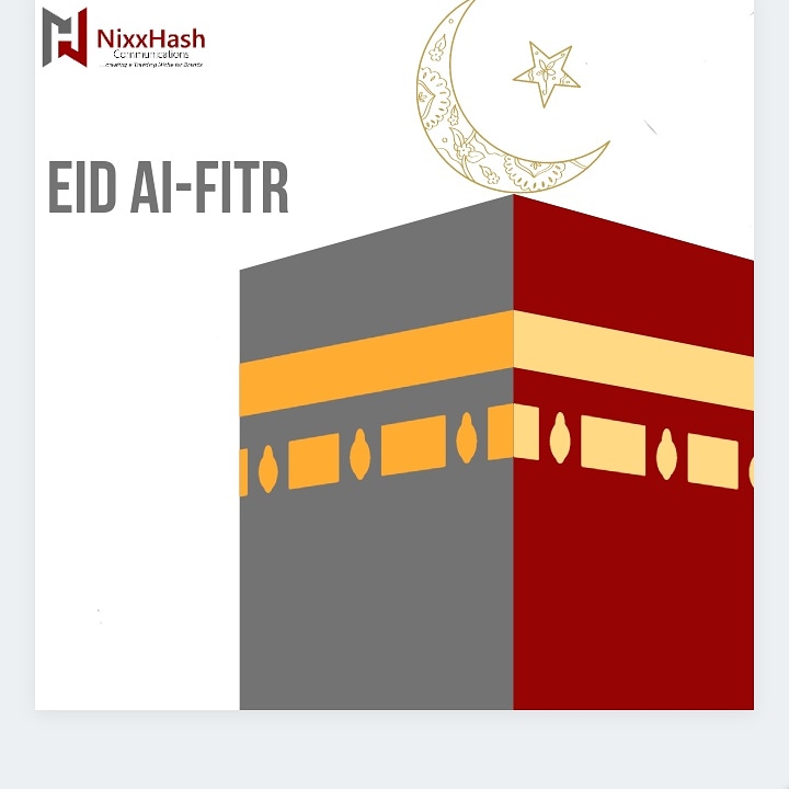 nixxhash's tweet photo. NixxHash Communications wishes you a Eid Al-Fitr filled with joy, love and God's blessings, in your household.

#nixxcomm

 #nixxhashcommunications #nixxhash #nixxcomm #branding #eidalfitr #may #publicity #media #muslims. https://t.co/hUYWAtV75P