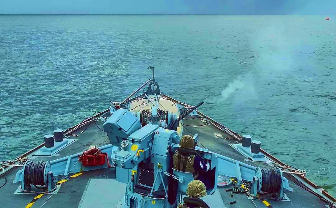 HMSLedbury's tweet image. After an 8 week maintenance period LEDBURY is back with a bang!