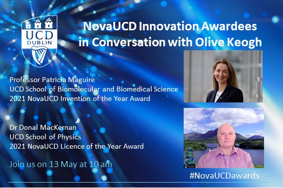 NovaUCD (@novaucd) on Twitter photo Join us at 10 am when <a href="/maguirepatr/">Professor Patricia Maguire</a> & <a href="/MackernanDonal/">Donal Mackernan</a> will be in conversation with journalist Olive Keogh about their research and respective discoveries which have the potential to significantly impact the health and well being of individuals.
Zoom Link: ucd-ie.zoom.us/j/63416277518 Join us at 10 am when <a href="/maguirepatr/">Professor Patricia Maguire</a> & <a href="/MackernanDonal/">Donal Mackernan</a> will be in conversation with journalist Olive Keogh about their research and respective discoveries which have the potential to significantly impact the health and well being of individuals.
Zoom Link: ucd-ie.zoom.us/j/63416277518