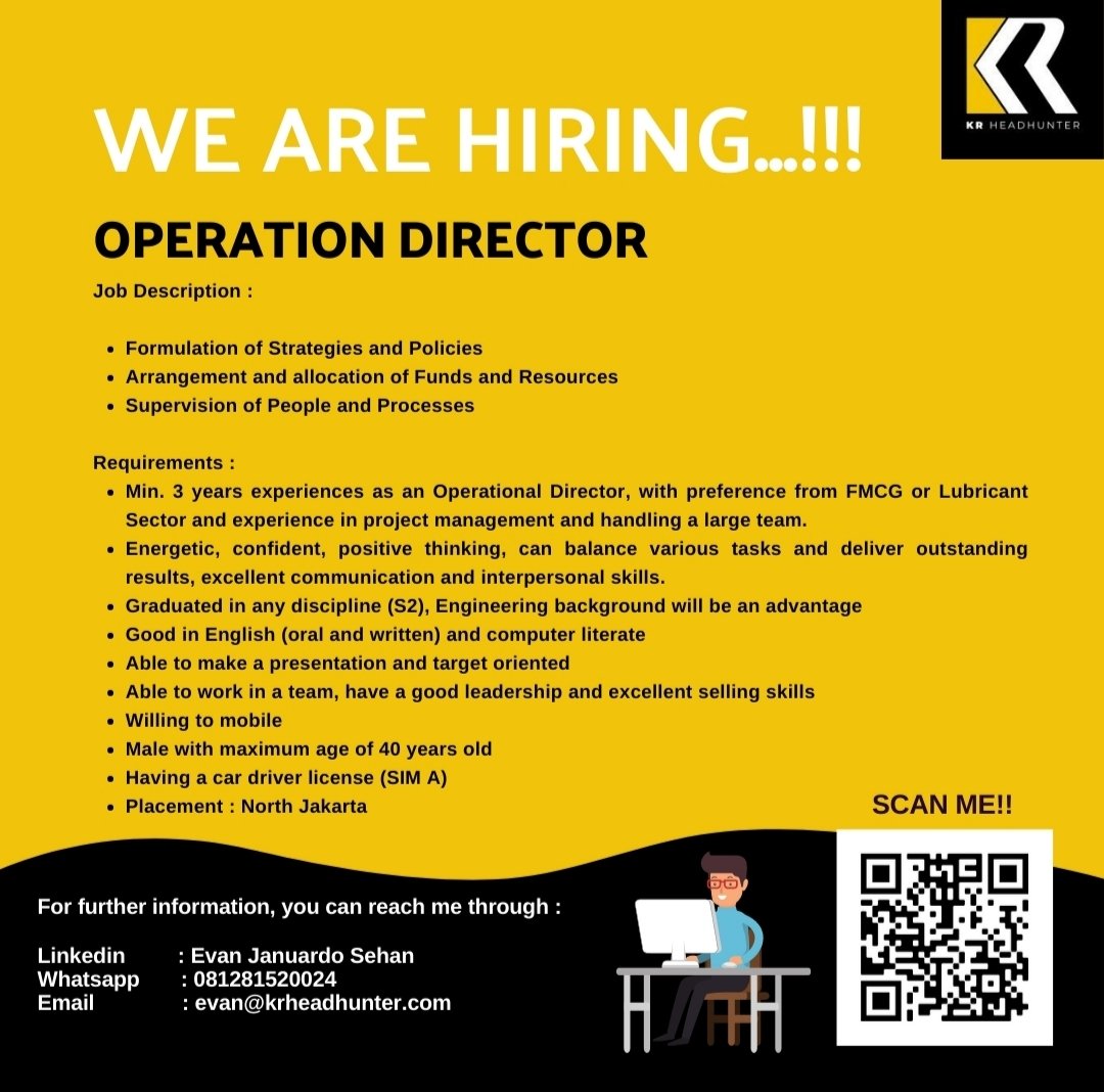 We are Hiring!!!

Directly scan the barcode and fill out the form or click link below

forms.gle/eYmBg9ztix8ina…