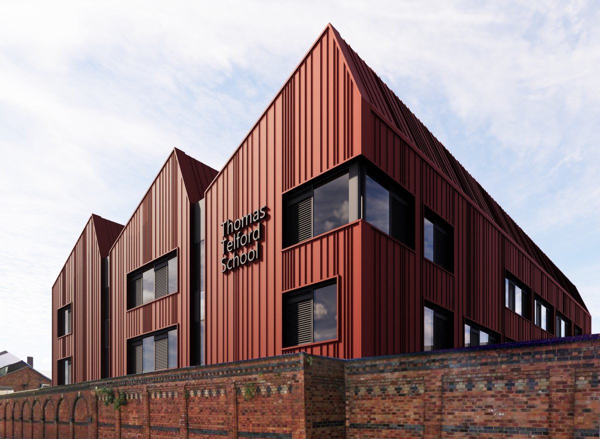AssociatedA's tweet photo. NEWS: Our next project on the @wlv_uni Springfield Campus gets the go ahead. The new extension to the existing @ThomasTUTC will add to the recent @WLVArchitecture School of Architecture and the National Brownfield Institute currently on-site @morgansindall  @CWA_Eng @couchperrys https://t.co/ZiLfySnlD1