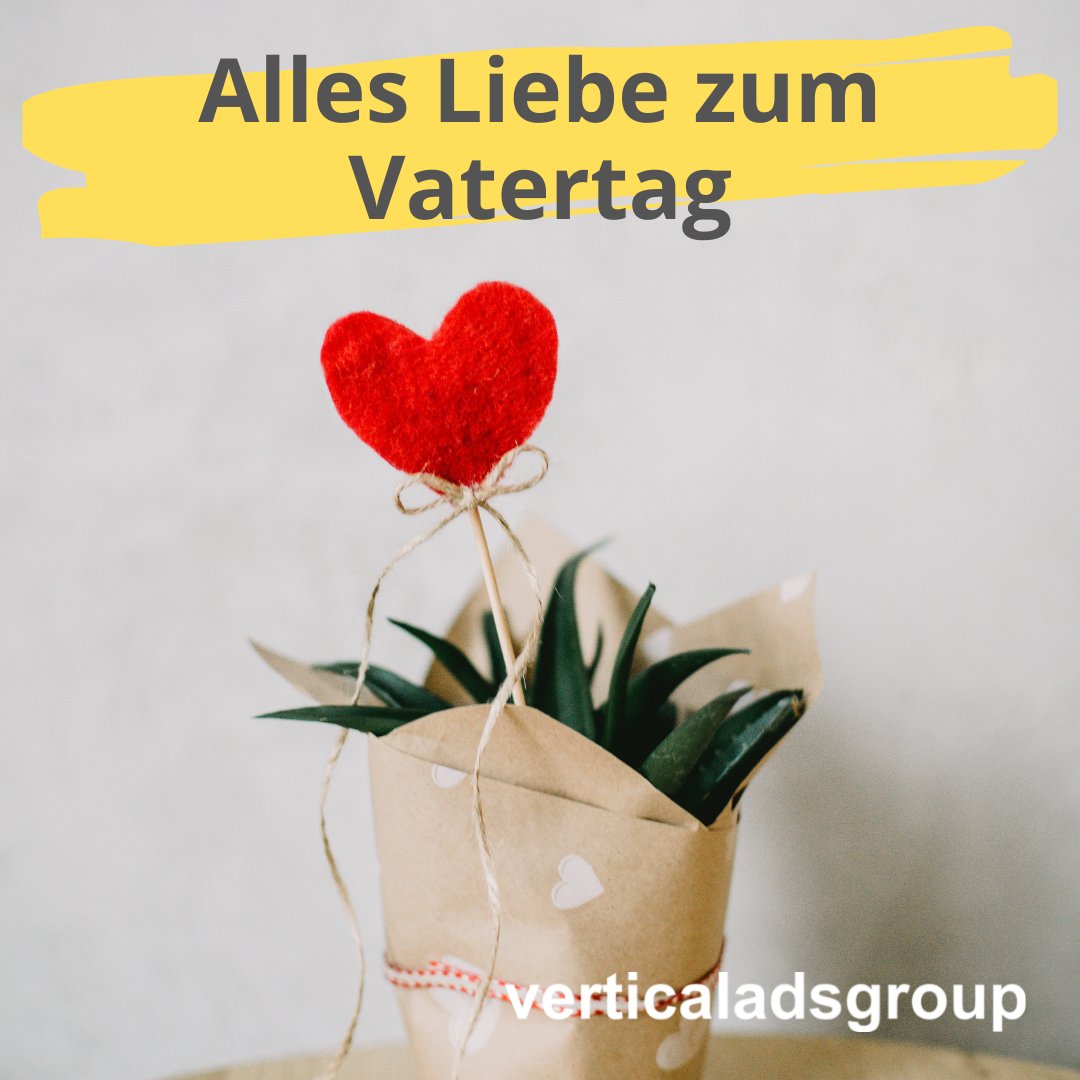 Wir wünschen allen Vätern einen wunderschönen Vatertag! ❤️😃
Habt einen tollen Feiertag – eure verticalAds Group 🌼
#verticaladsgroup #retailads #communicationads #financeads #affiliatemarketing #performancemarketing #affiliatenetwork #vatertag #fathersday