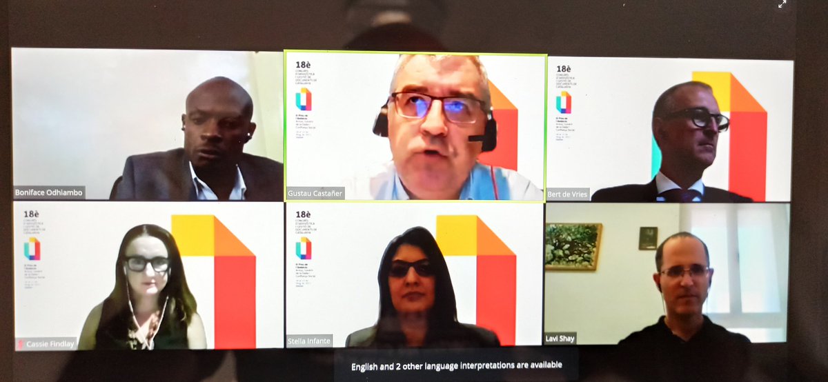 #preuambicio <a href="/GustavoCastaner/">Gustavo Castaner</a>, chair <a href="/ICArchivSIO/">ICA-SIO</a>, hosts the professional societies' debate with colleagues from Australia, Kenya, Israel, Netherlands, Uruguay