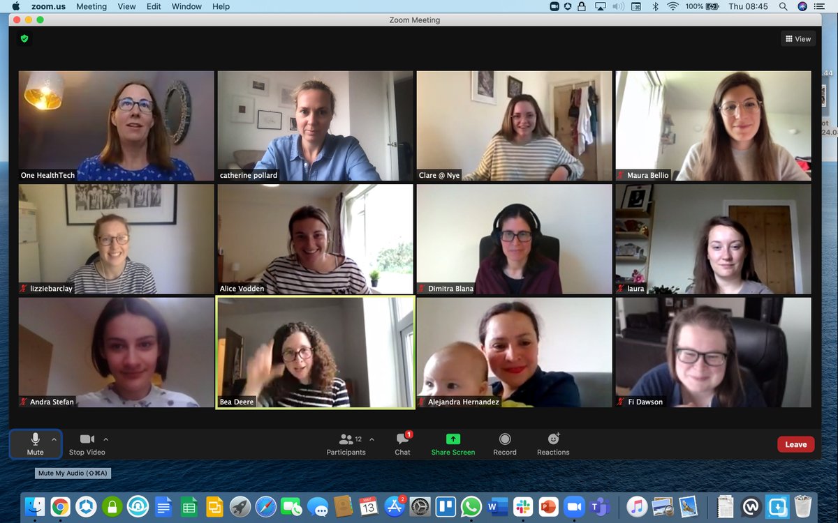 Fabulous way to start the day, hearing all about the campaigns work and hub updates from <a href="/One_HealthTech/">One HealthTech</a> volunteers, especially from our newest/youngest recruit. Clearly missed the strippy top memo though.