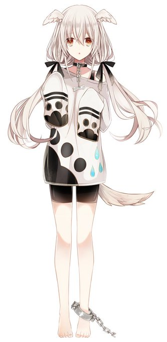 Vtuberの立ち絵展覧会 #VTuber立ち絵RT企画 立ち絵と三面図!🐶☀