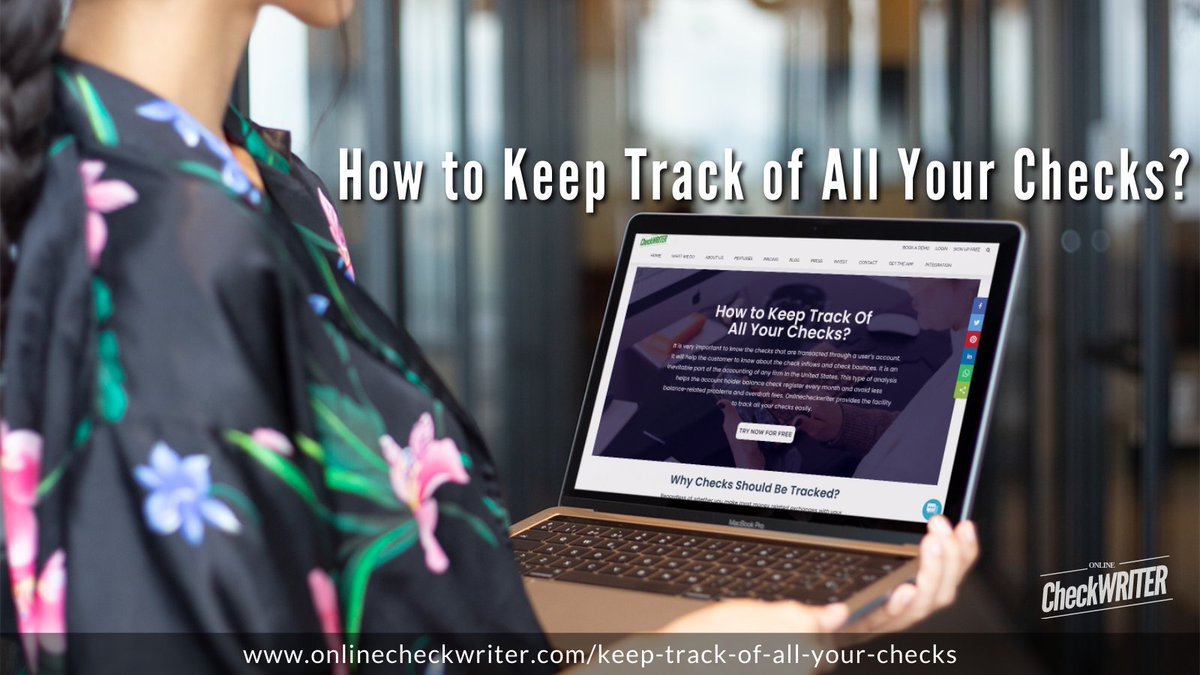 webcheckwriter's tweet photo. https://t.co/mkPY13zMtt
It is very important to keep track of your checks. It will help the customer to know about the check inflows and bounces. OnlineCheckWriter provides the facility to track all your checks.
#KeepTrackOfAllYourChecks #CheckbookRegister #BalanceCheckRegister https://t.co/MXU2Qb2Gf4