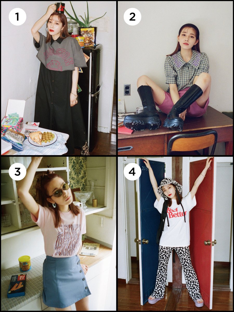 jouetie_com's tweet photo. ＼ PRESENT CAMPAIGN 🎁／

古川優香×jouetieのWEBカタログの公開を記念して
本日より3日間限定のキャンペーンを開催💕

@jouetie_com のフォローと
#フルジュエティ のハッシュタグを付けて
好きなコーディネートの番号をツイート♪
各コーデを1名様ずつにまるっとプレゼント♡

#フルジュエティ https://t.co/DrwUCJv7Y0
