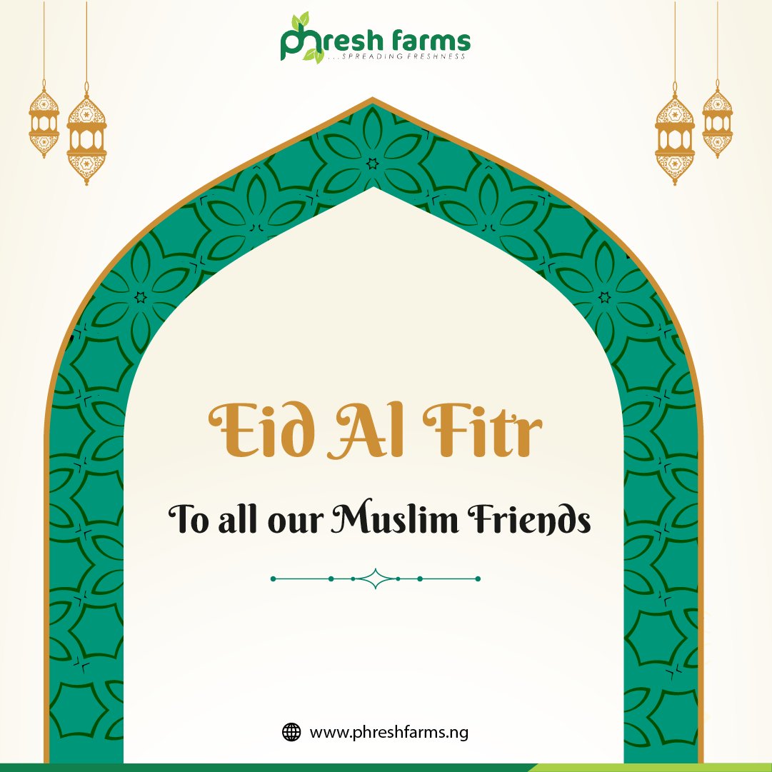 PhreshFarmsNG's tweet photo. May Allah grant all our prayers and supplications. We celebrate you all and thanks for being a part of our existence.

#Phreshfarms
 #investinagriculture
#Agriculturelife
#eidmubarak 
#Eidulfitr2021
#eid 
#EidUlFitr 
#muslim 
#eidoutfit https://t.co/3eC3BfX7o5