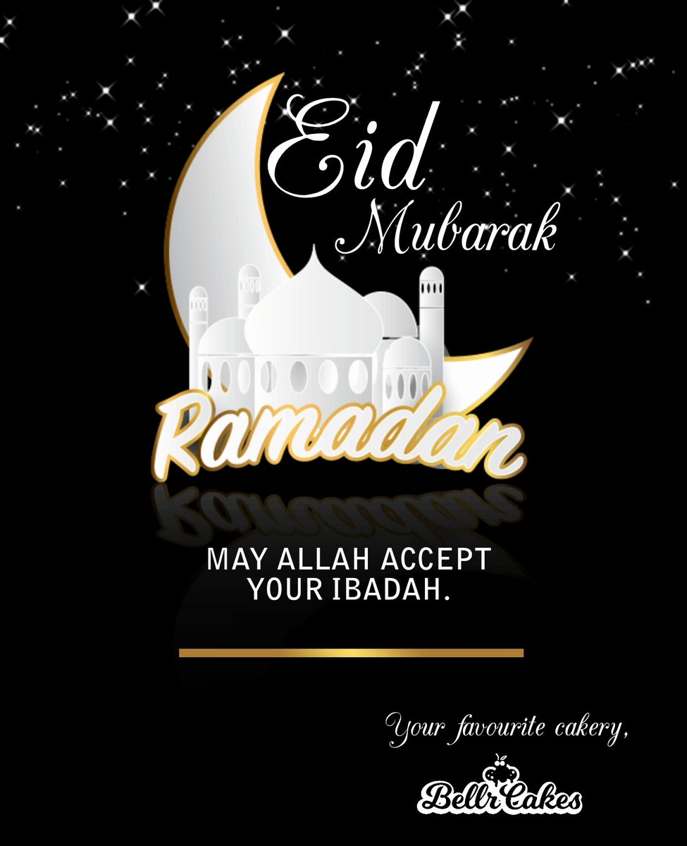 _bellrcakes's tweet image. Happy holidays to our Muslim customers.

From all of us at #bellrcakes 😊