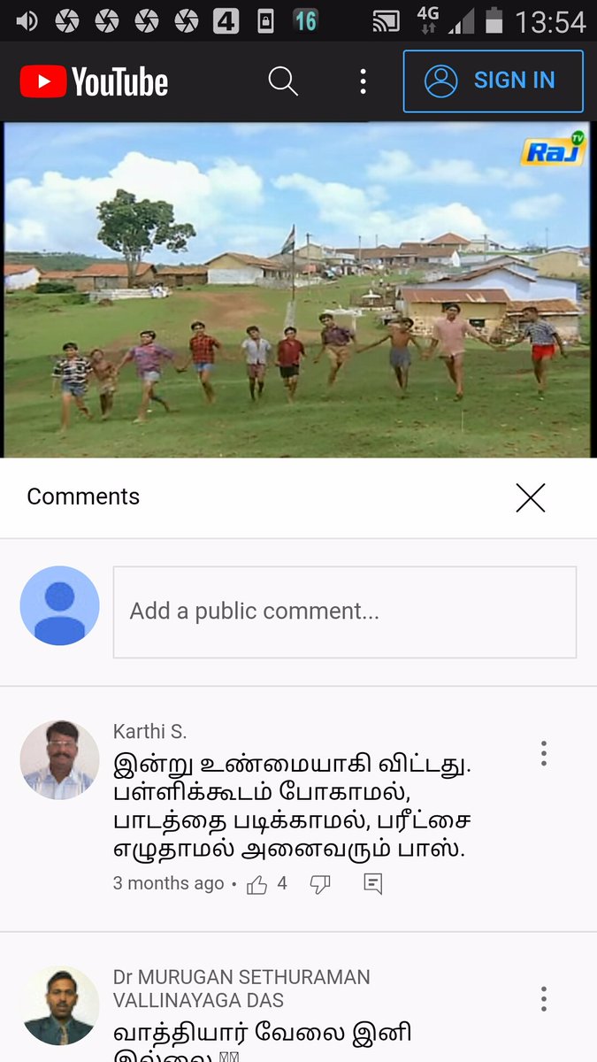 jfksalive's tweet image. Pallikoodam Pogama
Paadathai Padikkama
Paritchayum Eluthama
Naanga Pass Aga Venum,
Pillaiyare!
Athukku Unakku Ethanai Thenkai Venum..

m.youtube.com/watch?v=Qc-BcR…
(Enjoy this #Song, that describes #Children&apos;s trouble coping up to #RealityByte, read #EVM &amp;amp; #MeritLess #tweaKing)
#KNewS