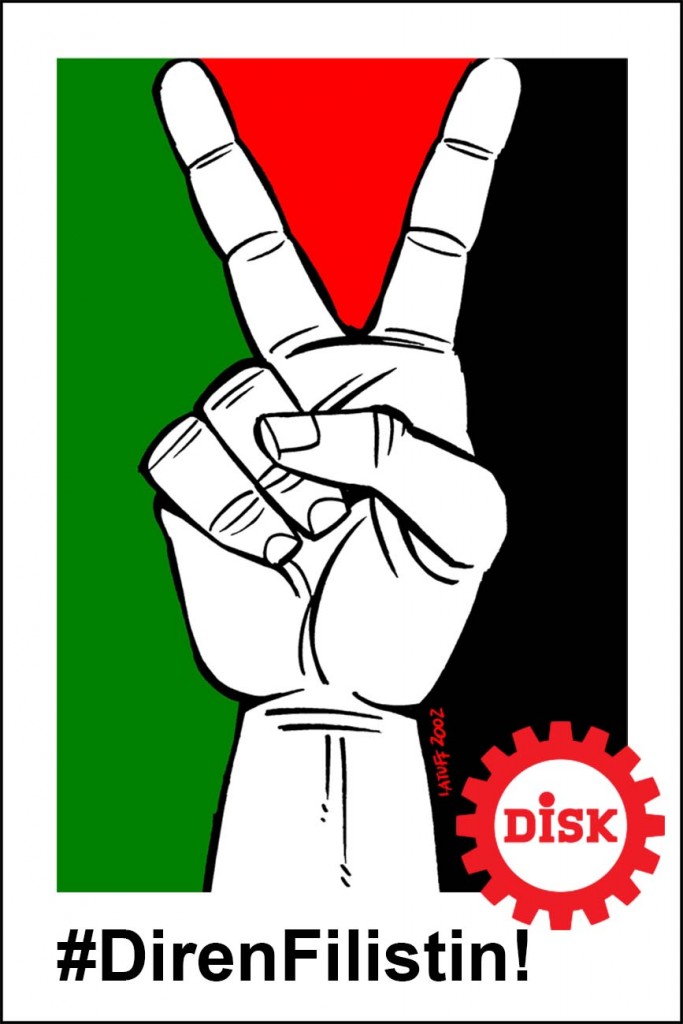 DİSK Yönetim Kurulu adına Genel Başkan Arzu Çerkezoğlu’nun Filistin’deki saldırılara ilişkin açıklaması:
İsrail ile bütün siyasi, ticari ve askeri ilişkiler kesilsin!
disk.org.tr/2021/05/israil…