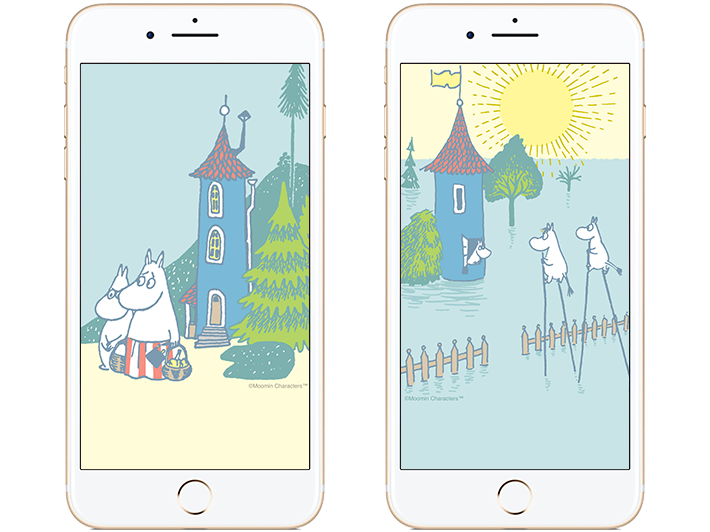 ムーミン公式 公式ファンクラブの新作スマホ壁紙はムーミンハウスがテーマ 淡い色彩で描かれた世界観はなんだか初夏の朝を感じさせますね T Co I57s9yofyj T Co M2fpr6gsg5 Twitter