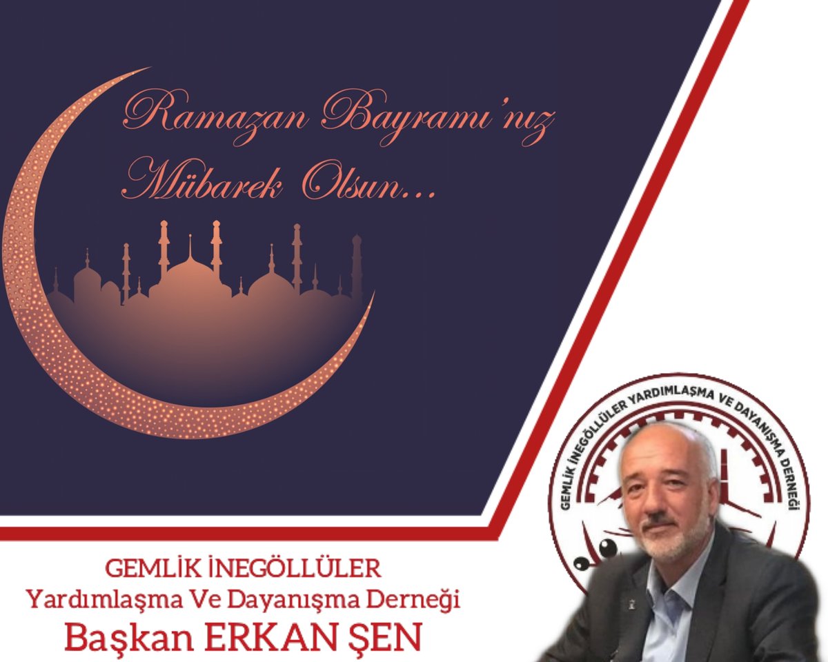Ramazan Bayramı'nızı tebrik eder, sevdiklerimizle birlikte nice bayramlara sağlık, mutluluk ve huzurla ulaşmamıza vesile olmasını dilerim.
