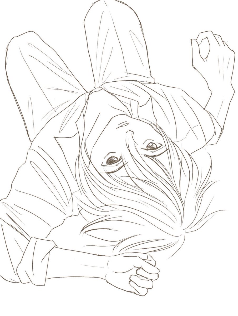 mhkmtzk's tweet photo. #このタグを見た人はラフ画とその完成絵を見せる
かつてこういうことやってました
またやりたい https://t.co/q9TOT49cCr