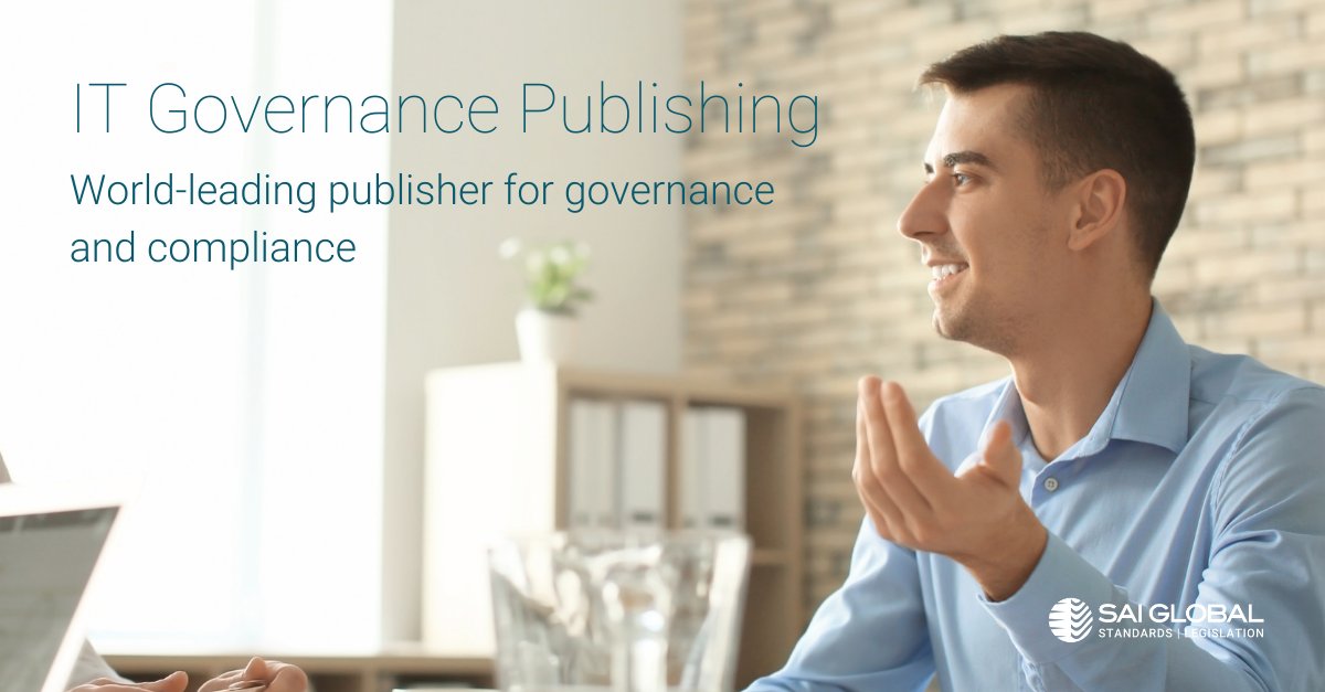 Intertek_Inform's tweet photo. @ITGPublishing produce publications on governance and compliance topics to help businesses exceed in their organisational requirements. Search the #Standards on the Infostore: https://t.co/TVgZi4VEV8 https://t.co/o78qinsAk7