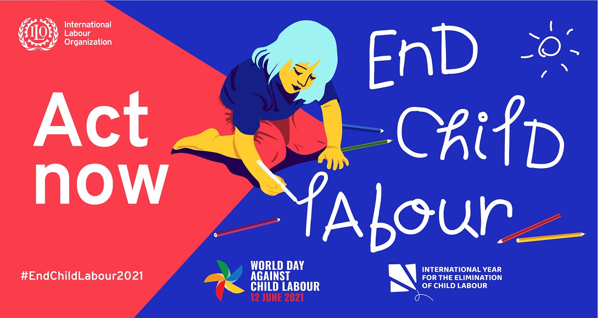 Ilo Nochildlabour June 12 Is The World Day Against Childlabour This Year S World Day Will Be Marked With A Week Of Action From 10 17 June Join Us In Sharing Your Actions