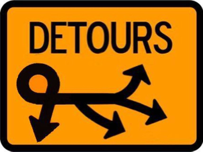 GrownWS's tweet photo. Remember: Mistakes are detours, not dead ends. If you don't get stuck on how far you've ventured off the "road" and keep it moving, you'll reach you're destination for sure. 

It's just a detour, not the end. 

Have a wonderful day beautiful!❤️ https://t.co/vJjuo6umXA