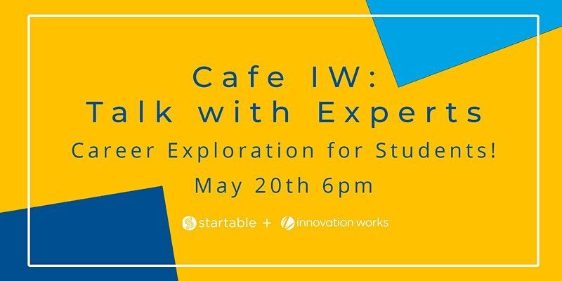 We're bringing together a group of startup founders and leaders to share their experiences of building a career in tech, working at a startup, and insights into pivots they've made along the way. Join us for the May #CafeIW event! eventbrite.com/e/147437043165