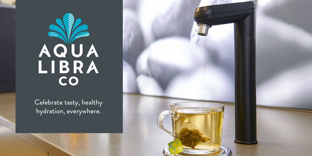 CDWfestival's tweet image. Celebrate tasty, healthy hydration, everywhere! @AquaLibraCo's mission is to reduce single-use plastic and to support the principles of a circular economy. Incorporating their own patented technology, Aqua Libra systems are 50% more efficient than any other #BSPOKEContract