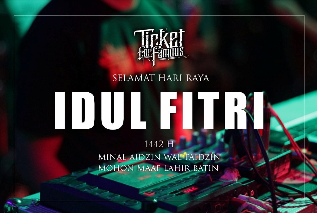Selamat hari raya Idul Fitri 1442 H. Mohon maaf lahir dan batin kawan - kawan. Pastikan untuk men-set lagu kami di playlist Lebaran kalian, Insya Allah berkah 😂
_
#ticketforfamous #unbrokenalbum
#posthardcore #iedmubarak2021