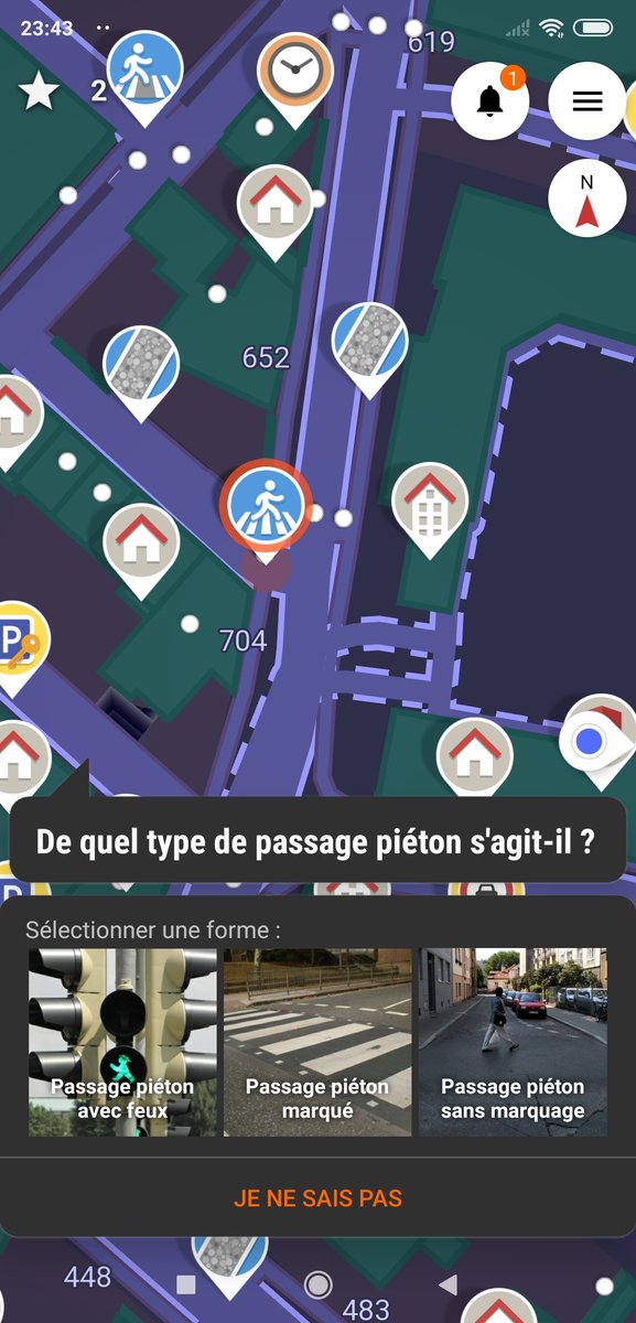 Avis aux marcheurs et explorateurs : vous pouvez observer votre environnement et aider à affiner OpenStreetMap grâce à #Streetcomplete (sur Android). Cartographier et jouer.