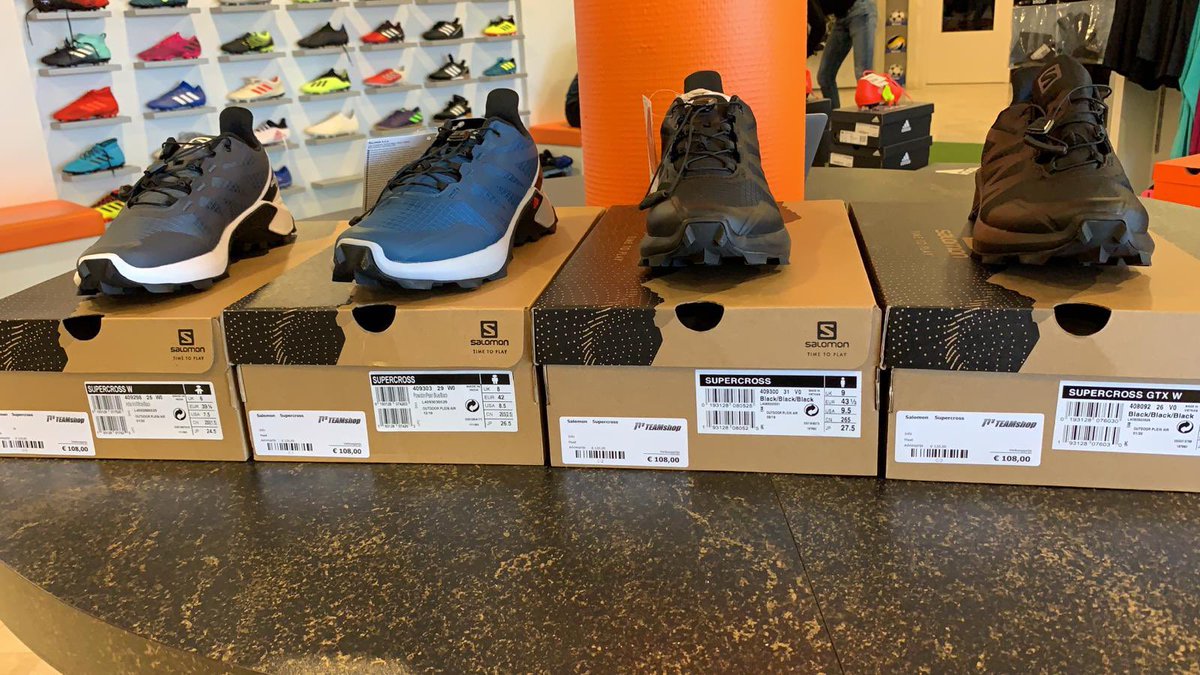 👟 Van diverse kaatsers en kaatsters hebben we positieve reacties mogen ontvangen over de Salomon Supercross schoenen. Een prima schoen voor op het veld vanwege de grip en demping! 😁

➡️ Kom langs voor een passessie of bestel online: bit.ly/MSTSalomon

#MutaSport #Teamshop