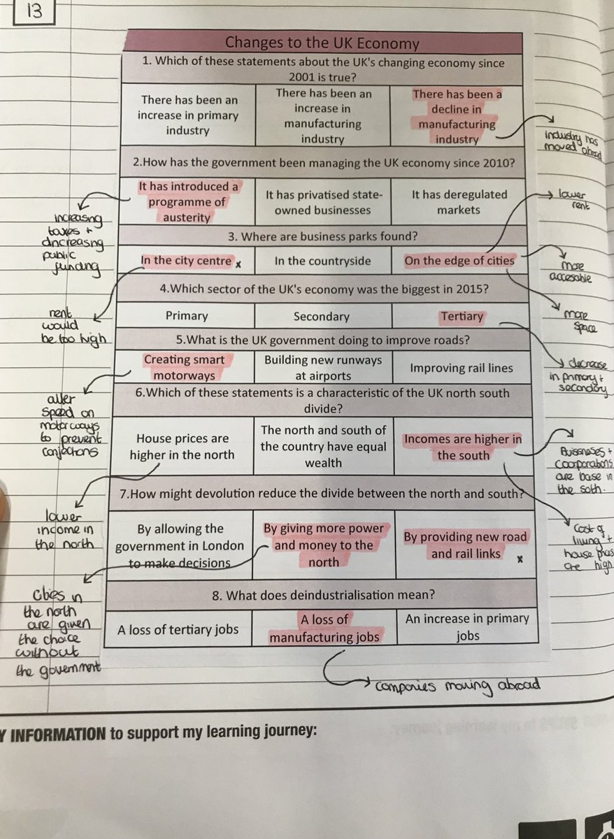 MsGallagher92's tweet image. A favourite #lowstakestesting activity of mine. Multiple choice, with annotated misconceptions. They correct the wrong answers to add an extra challenge to the task.
