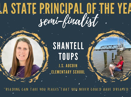 LASTOY3's tweet photo. Presenting Shantell Toups, 2022 Louisiana Principal of the Year Semifinalist!
@La_Believes @LAPspeaks @DreamTeachersLA
#LAExcellentEducators #ClassOf2022 #LaEd #LASTOY #DreamteachersLA https://t.co/Vi871t4ST0