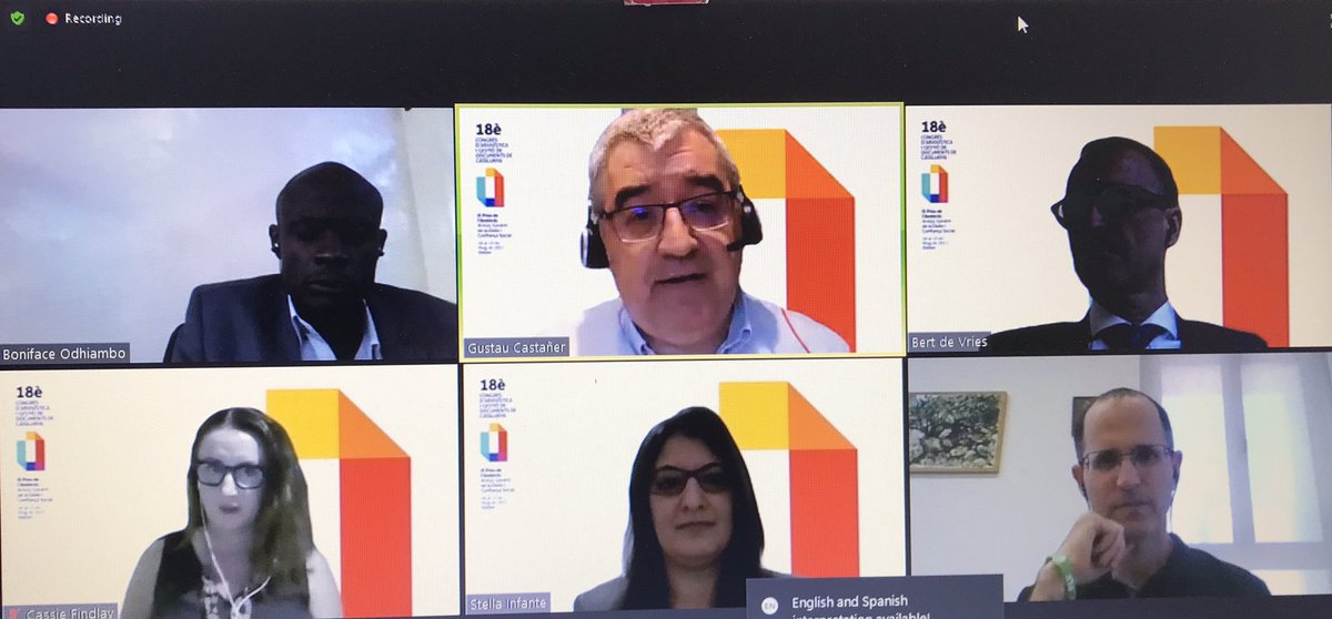 👏Una molt bona manera de començar l'últim dia del 18è Congrés d'arxivística: 🗣taula rodona sobre el canvi de paradigma a diferents països amb visió de les associacions professionals d'Israel, Kènia, Països Baixos, Austràlia i Uruguai.

Això ja s'acaba!👩‍💻

<a href="/AAC_GD/">Associació Arxivers</a> 

#preuambicio