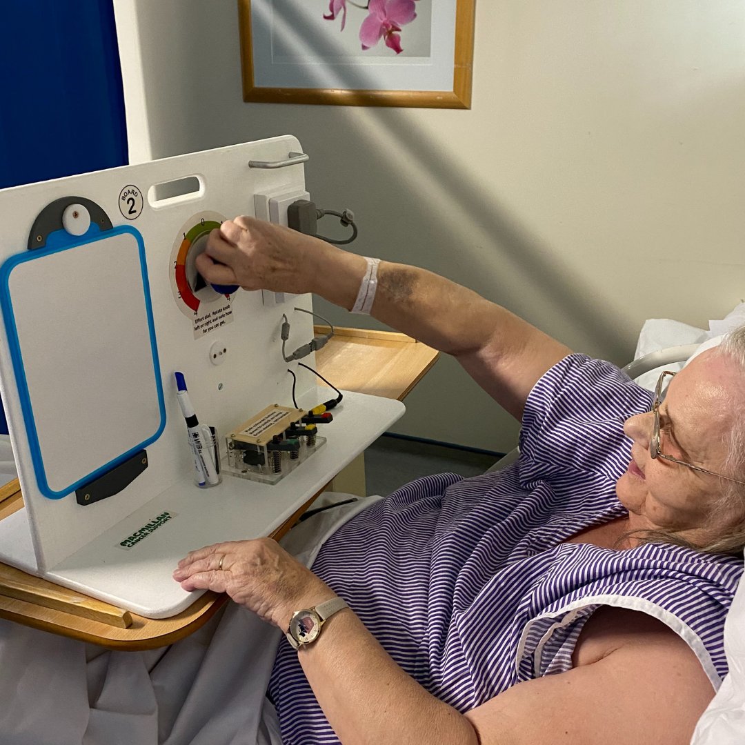 RemapUK's tweet image. A group of Remap volunteers have been working very closely with University Hospital Southampton NHS Foundation Trust to develop activity boards for patients on their cancer ward.

Read the story here: remap.org.uk/3655/supportin…

#Cancer #MakingthingsPossible #cancersupport