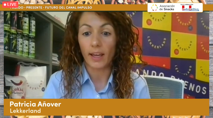 DulcesNoticias's tweet photo. Patricia Añover @AnoverV (Lekkerland):  "El Canal Impulso es peleón, sabe reconvertirse y luchar para superar las dificultades" #CanalImpulso https://t.co/hoTvvDjTzf