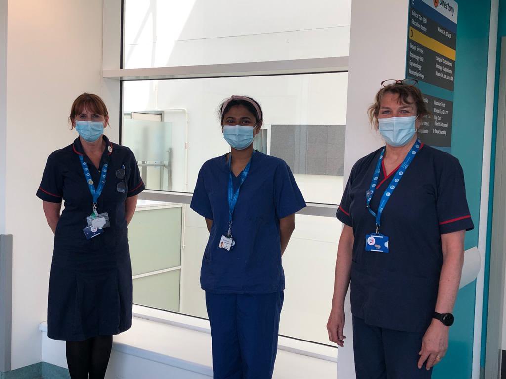For  #InternationalNursesDay nurses and AHPs from the respiratory department @QAHospitalNews wanted to show support for colleagues in India facing huge challenges dealing with COVID-19.Our wonderful staff are arranging for a care package to be sent to colleagues in Delhi.