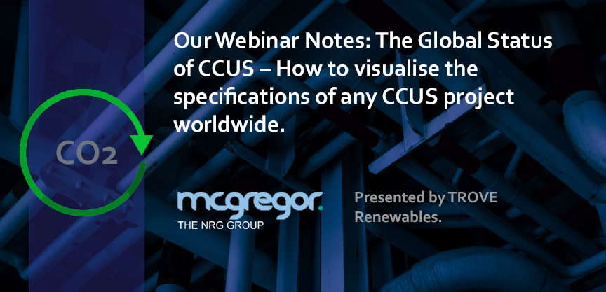 McGregor’s have now began branching into the renewable industry. To enhance our knowledge, we attended the TROVE renewables webinar. 🌍
Our Webinar Notes: mcgregorconsultants.com/news-article/o…
#Co2 #CCUS #Energy