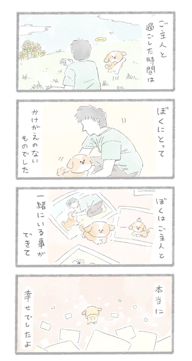 #愛犬の日 におくる「虹の橋」のお話。2/3 