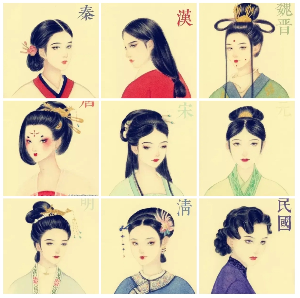 人民中国雑誌社 En Twitter 中国女性のヘアスタイルの変遷 編集m T Co Fdqta6v3bi Twitter