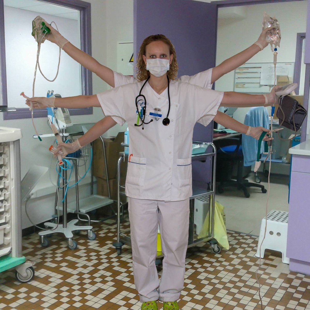 Hier c’était la journée internationale de l’infirmière