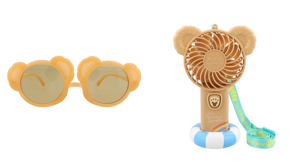 東京ディズニーシー ダッフィー フレンズ 夏グッズ ダッフィー型 サングラスや手持ちファンなど