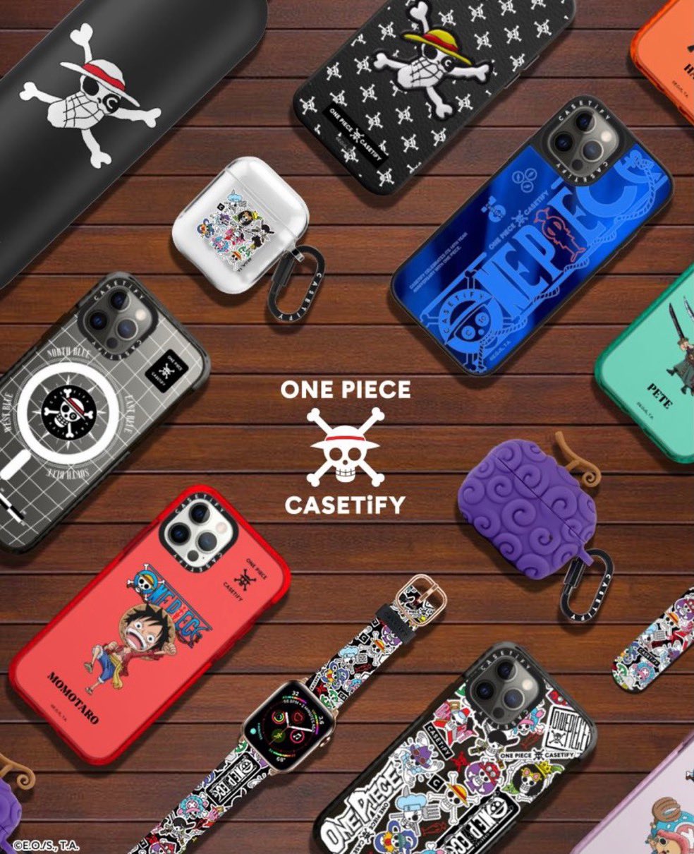 𝐔𝐏 𝐓𝐎 𝐃𝐀𝐓𝐄 Pa Twitter One Piece Casetify コラボコレクションが国内5月27日 木 に発売予定 ワンピース ケースティファイ Iphoneケース Airpodsケース ゴムゴムの実 詳しくは記事をチェック T Co Yfvqcy85hm Top T Co Ckdigw3bid