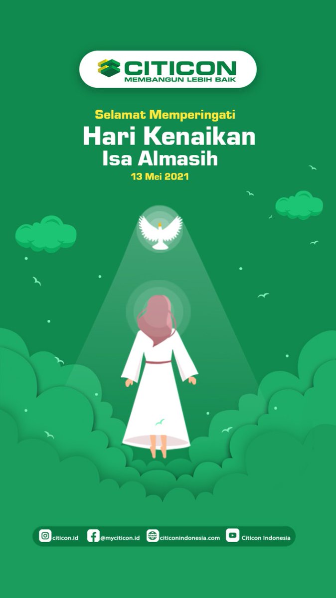 Selamat hari kenaikan Isa Almasih