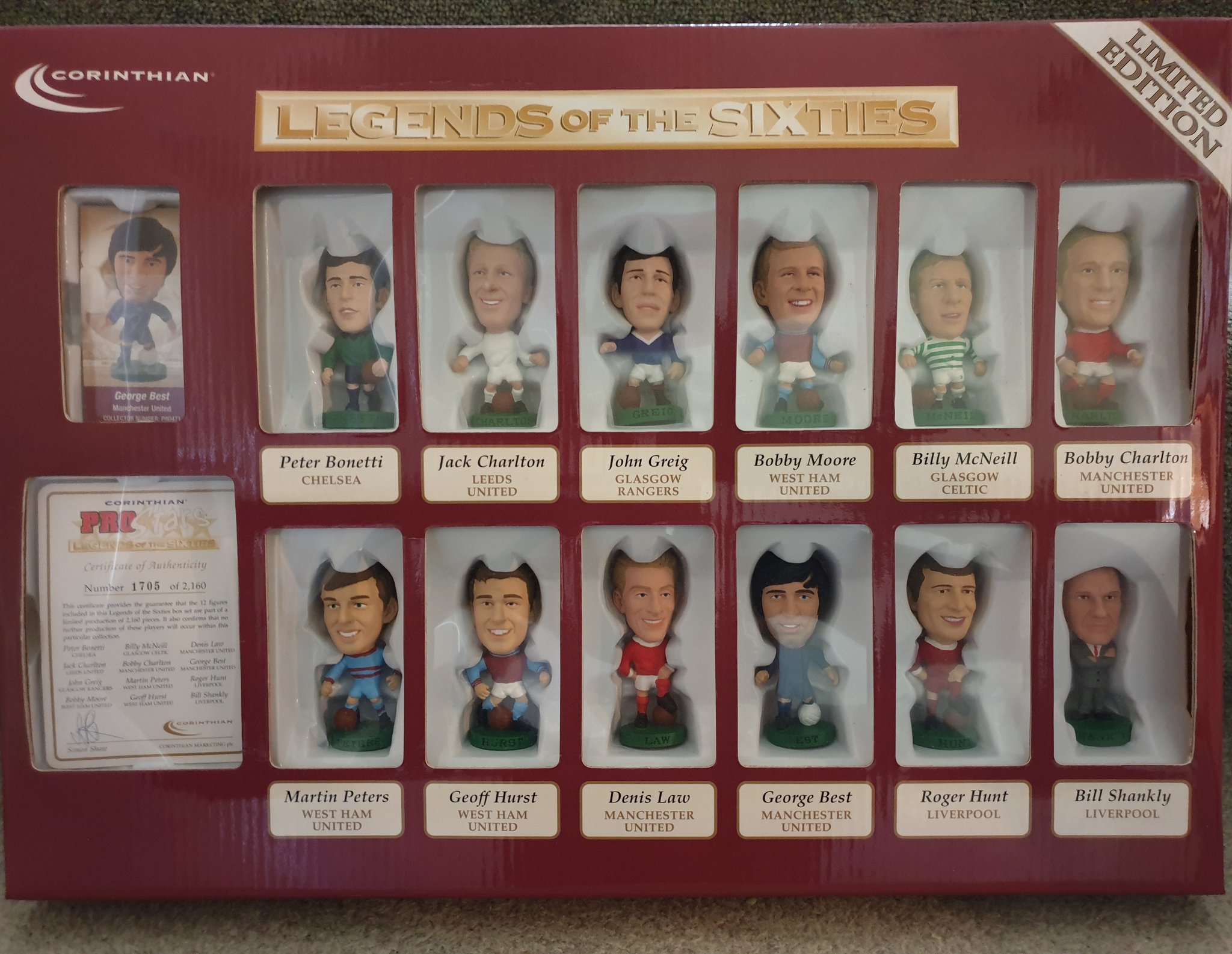 CORINTHIAN LEGENDS OF THE SIXTIES 12体セット CORINTHIAN LEGENDS OF THE SIXTIES 12体セット - メルカリ
