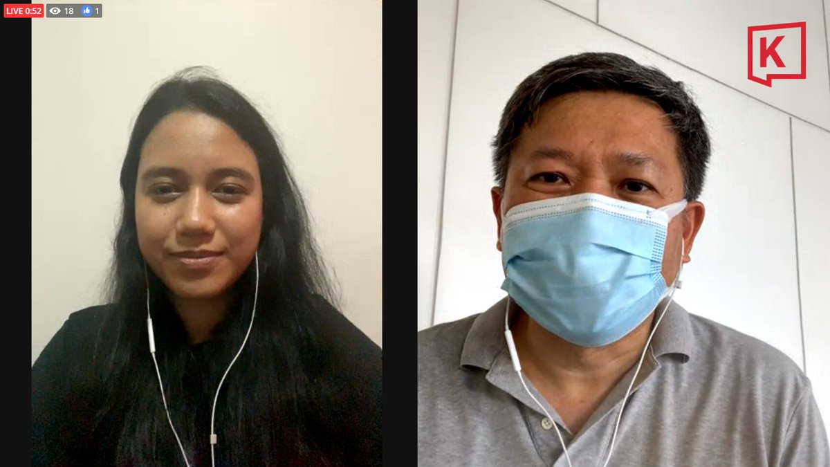 KhaosodEnglish's tweet photo. LIVE interview with Pasarawalee “Mind” Thanakitwibulpol, a leader of the Ratsadon group, about the future of the pro-democracy movement amid the new outbreak and the release of key protest leaders from prison with @PravitR. #LongInterview
Watch now: https://t.co/Vw2PkX3a2l https://t.co/xlvWAEA6fd