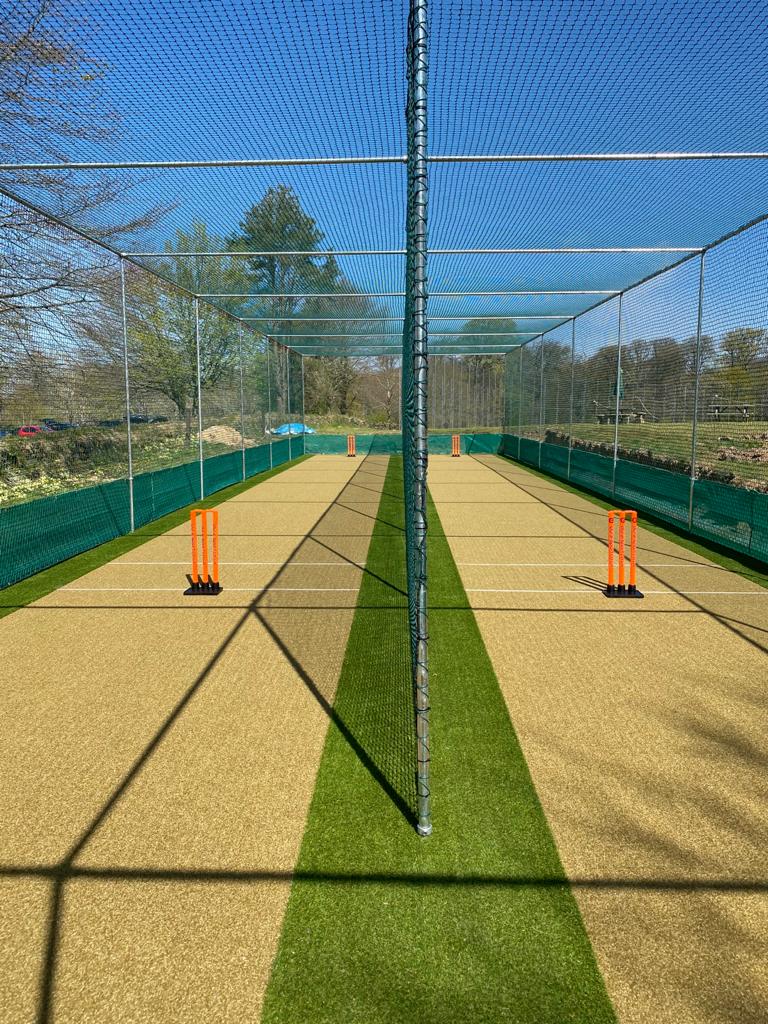 DuraSportLtd's tweet photo. New two lane ECB Approved cricket facility at @CornwallCricket and @cornwall_league club @LanhydrockCC featuring The ECB Approved DSi-pro cricket system #NonTurf #DSipro๐Read more >> https://t.co/NPPjI2UBKZ https://t.co/utPULzXz9K