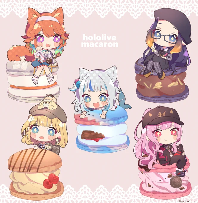 ホロライブマカロンEN
#callillust #artsofashes #inART #ameliaRT #gawrt 