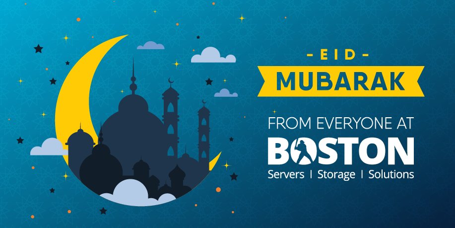 Boston would like to wish our vendors, customers and their families Eid Mubarak!